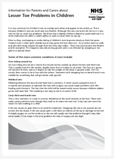 Patient information leaflet image